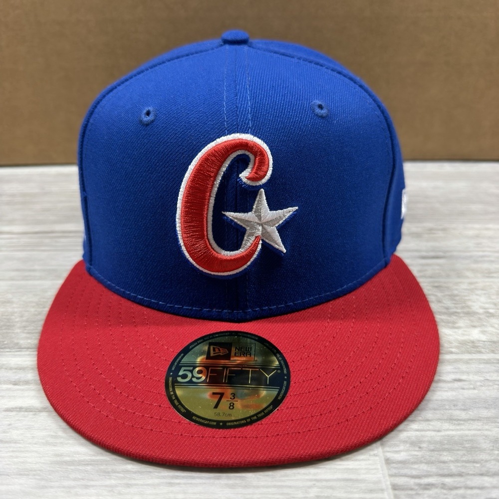 New Era 59Fifty Cuba 2026 World‎ Baseball Classic WBC Fitted Hat 7 3/8 Blue/Red
